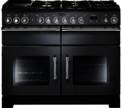 RANGEMASTER  Excel 110 Dual Fuel Range Cooker - Slate & Chrome